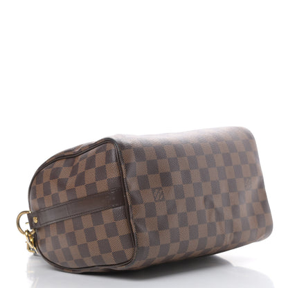 Louis Vuitton Damier Ebene Speedy Bandouliere 25 4 of 15