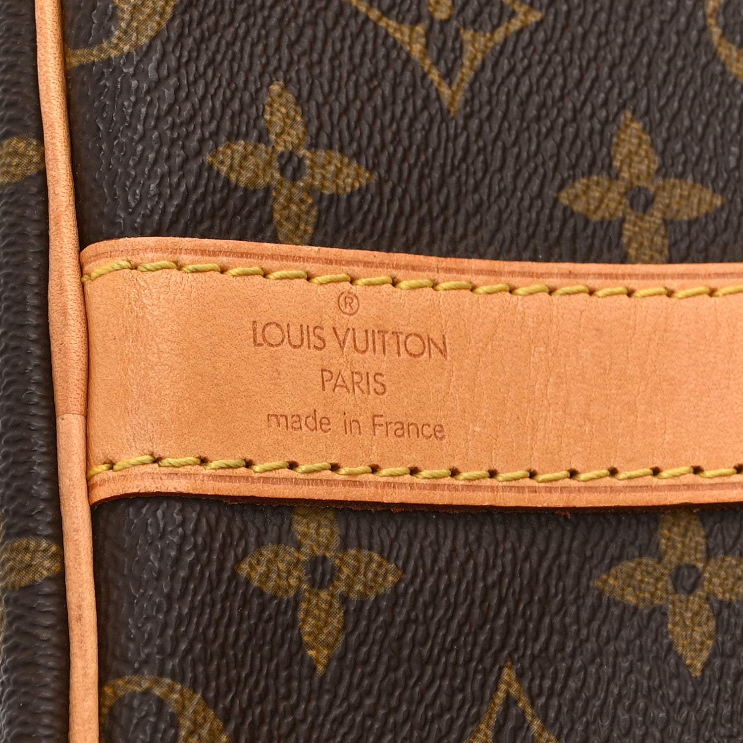 Louis Vuitton Monogram Keepall Bandouliere 60