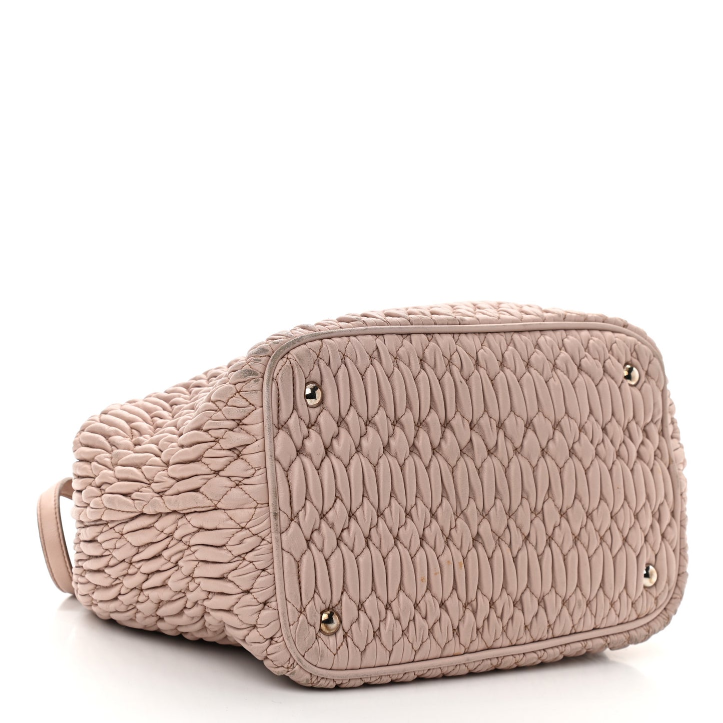 Nappa Matelasse Tote Cammeo