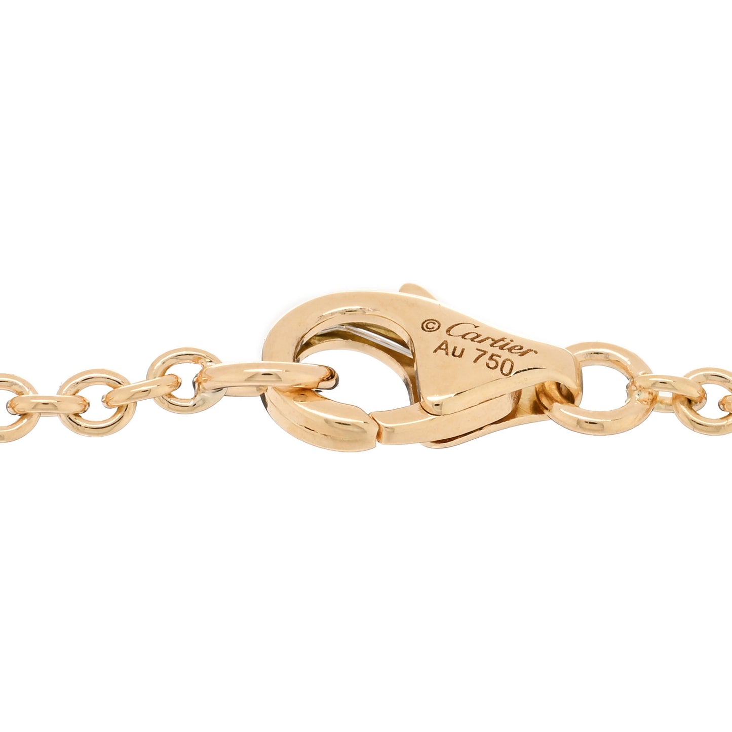 18K Yellow Gold Interlocking LOVE Bracelet