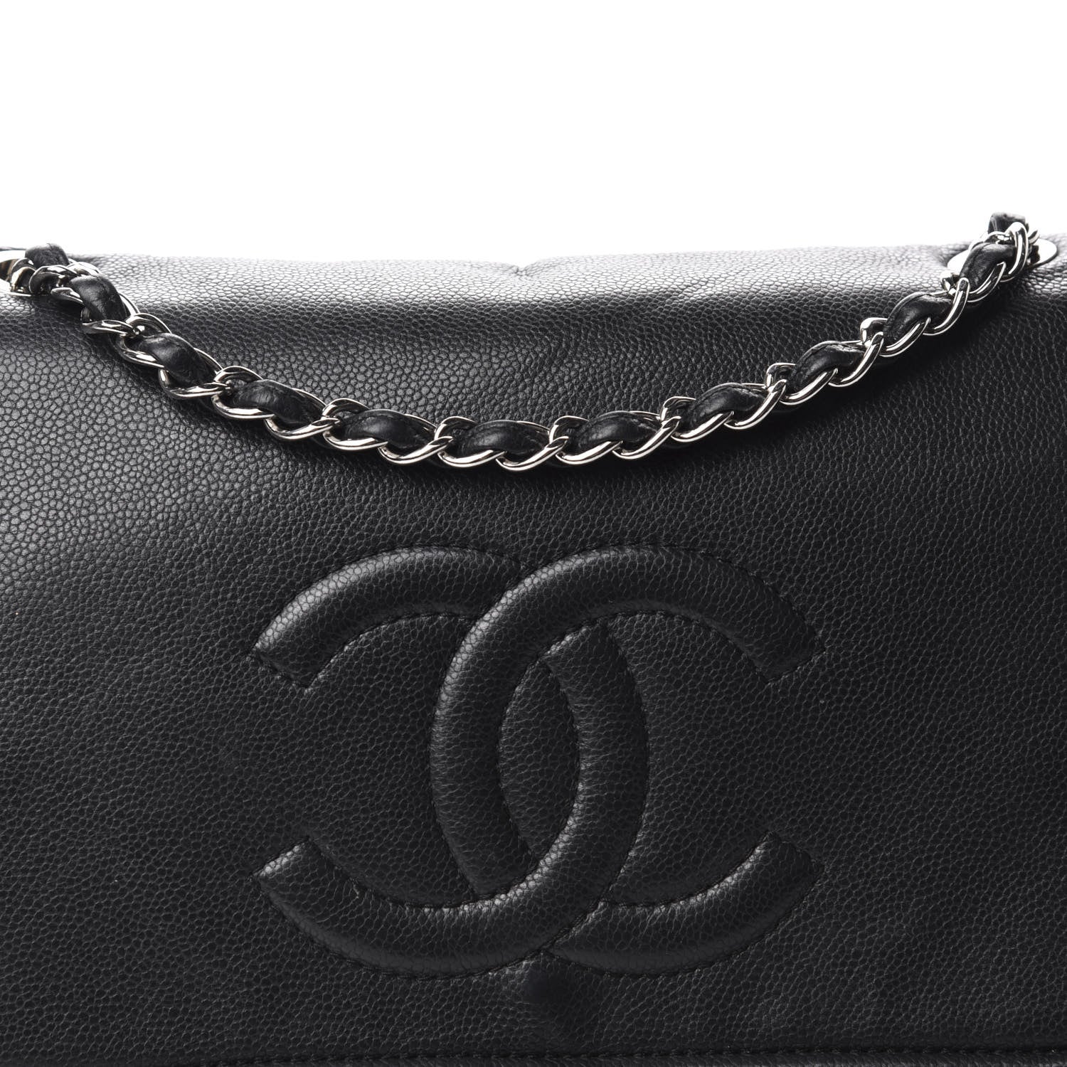 Chanel Caviar Large Timeless CC Flap Black 10 of 10