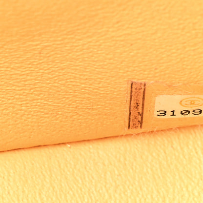 Chanel Lambskin Quilted Mini Rectangular Flap Pink Yellow 7 of 11