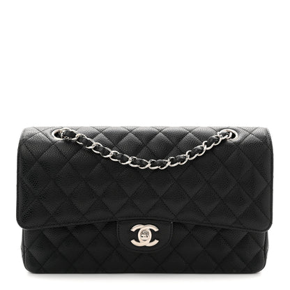 Chanel Caviar Quilted Medium Double Flap Black 1 of 10