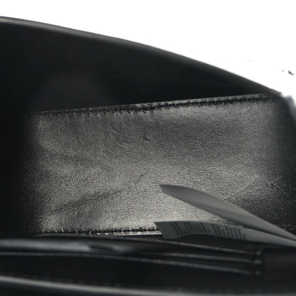 Versace Grained Calfskin Spiked Micro La Medusa Bag Black 5 of 8