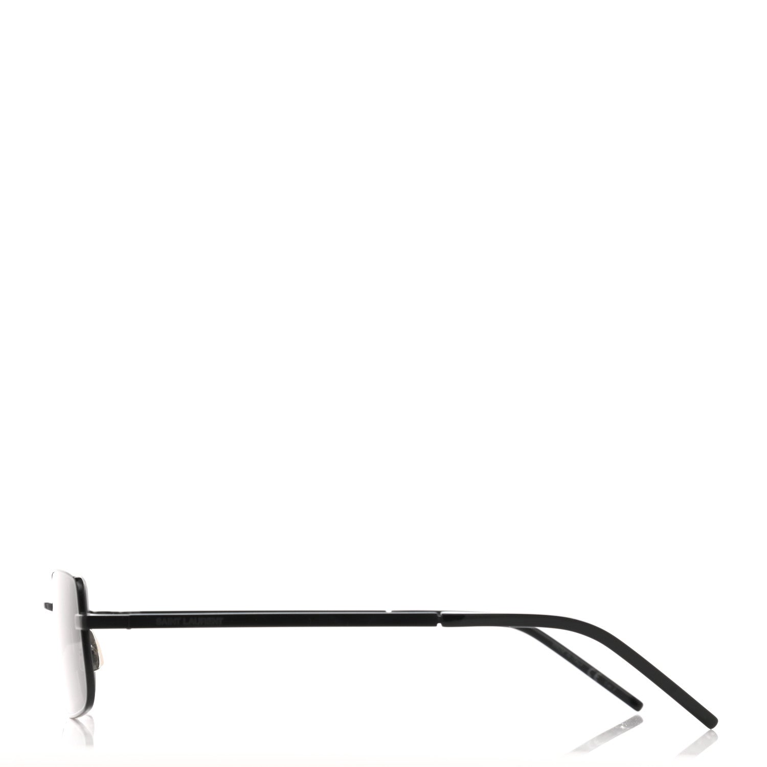 Saint Laurent Rectangular Sunglasses SL252 Black 3 of 6