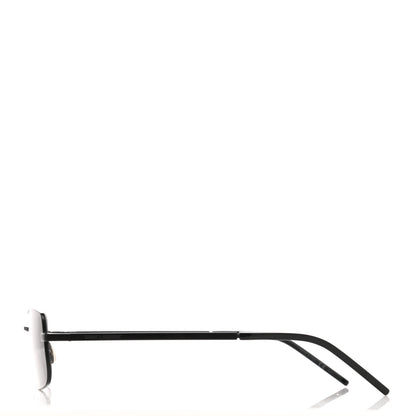 Saint Laurent Rectangular Sunglasses SL252 Black 3 of 6