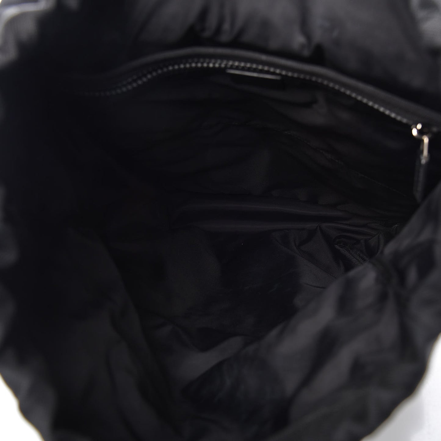 Techno Canvas Web L'Aveugle Par Amour Embroidered Double Buckle Backpack Black