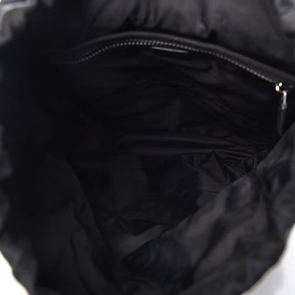 Gucci Techno Canvas Web L'Aveugle Par Amour Embroidered Double Buckle Backpack Black 5 of 12