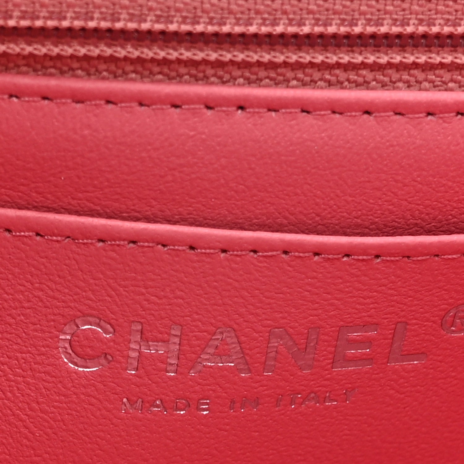 Chanel Lambskin Quilted Mini Square Flap Pink 6 of 11