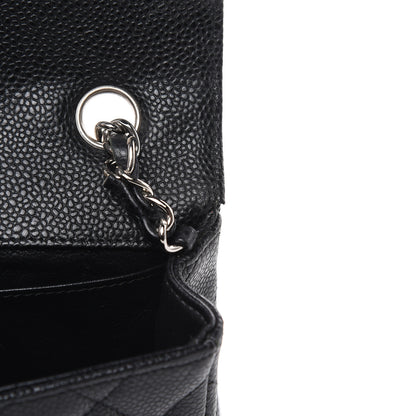 Chanel Caviar Quilted East West Flap Black 12 of 16