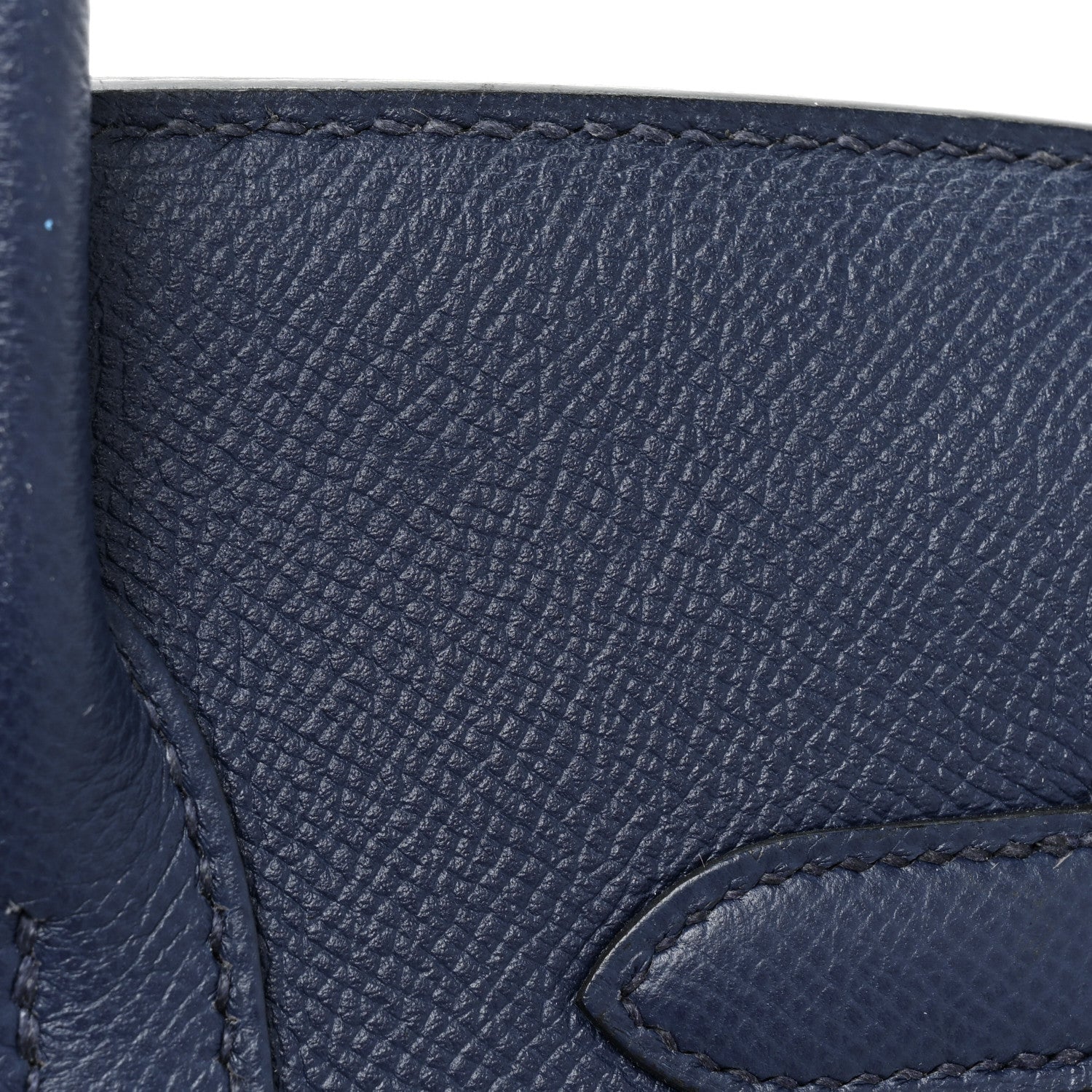 Hermes Epsom BIRKIN 30 Bleu Saphir 12 of 12