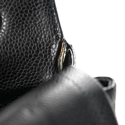 Chanel Caviar Quilted Medium Double Flap Black 11 of 11