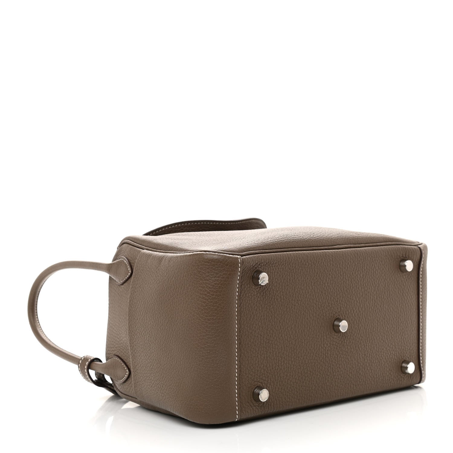 Hermes Taurillon Clemence Lindy 26 Etoupe 4 of 12