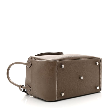 Hermes Taurillon Clemence Lindy 26 Etoupe 4 of 12