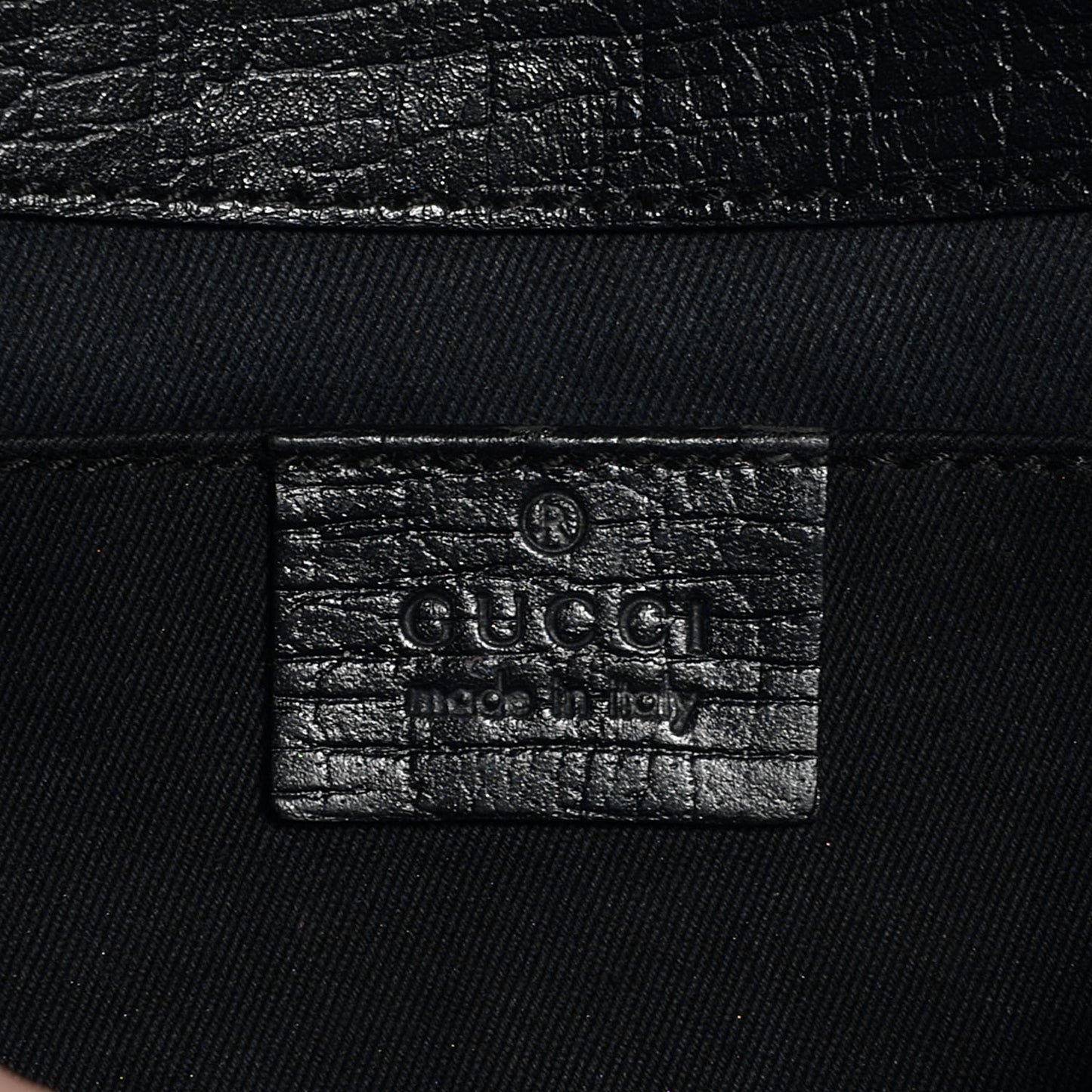Monogram Horsebit Chain Clutch Black