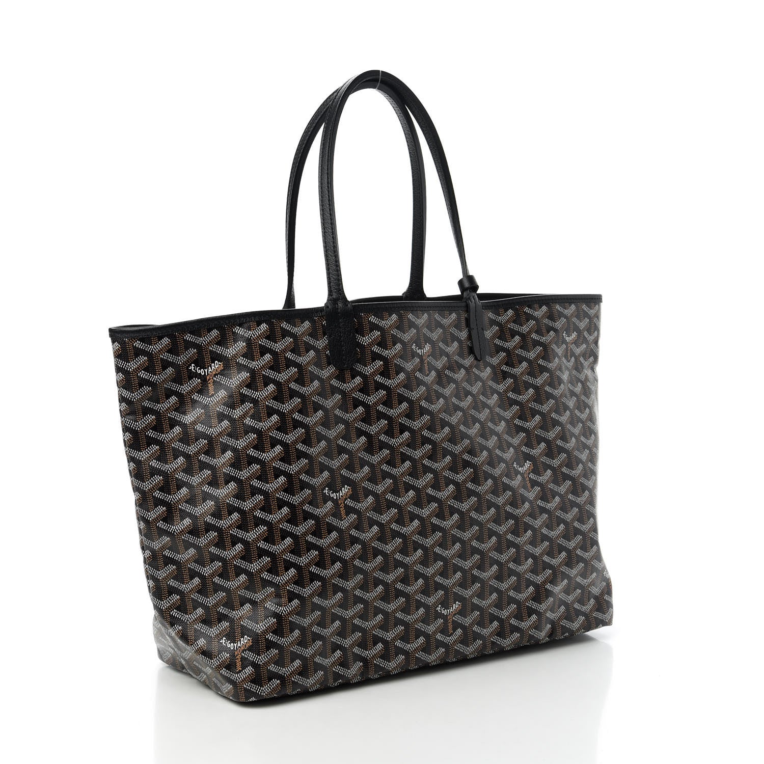Goyard Goyardine Saint Louis PM Black 3 of 9