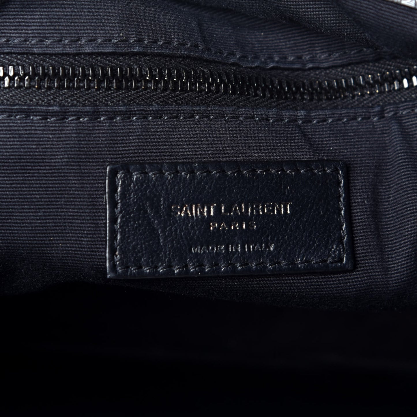 Crinkled Calfskin Matelasse Monogram Large Niki Shopper Tote Black
