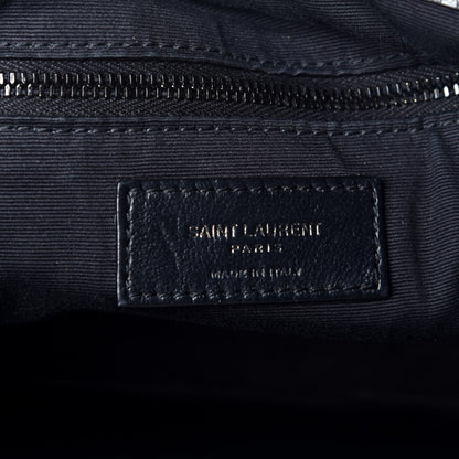 Saint Laurent Crinkled Calfskin Matelasse Monogram Large Niki Shopper Tote Black 6 of 8