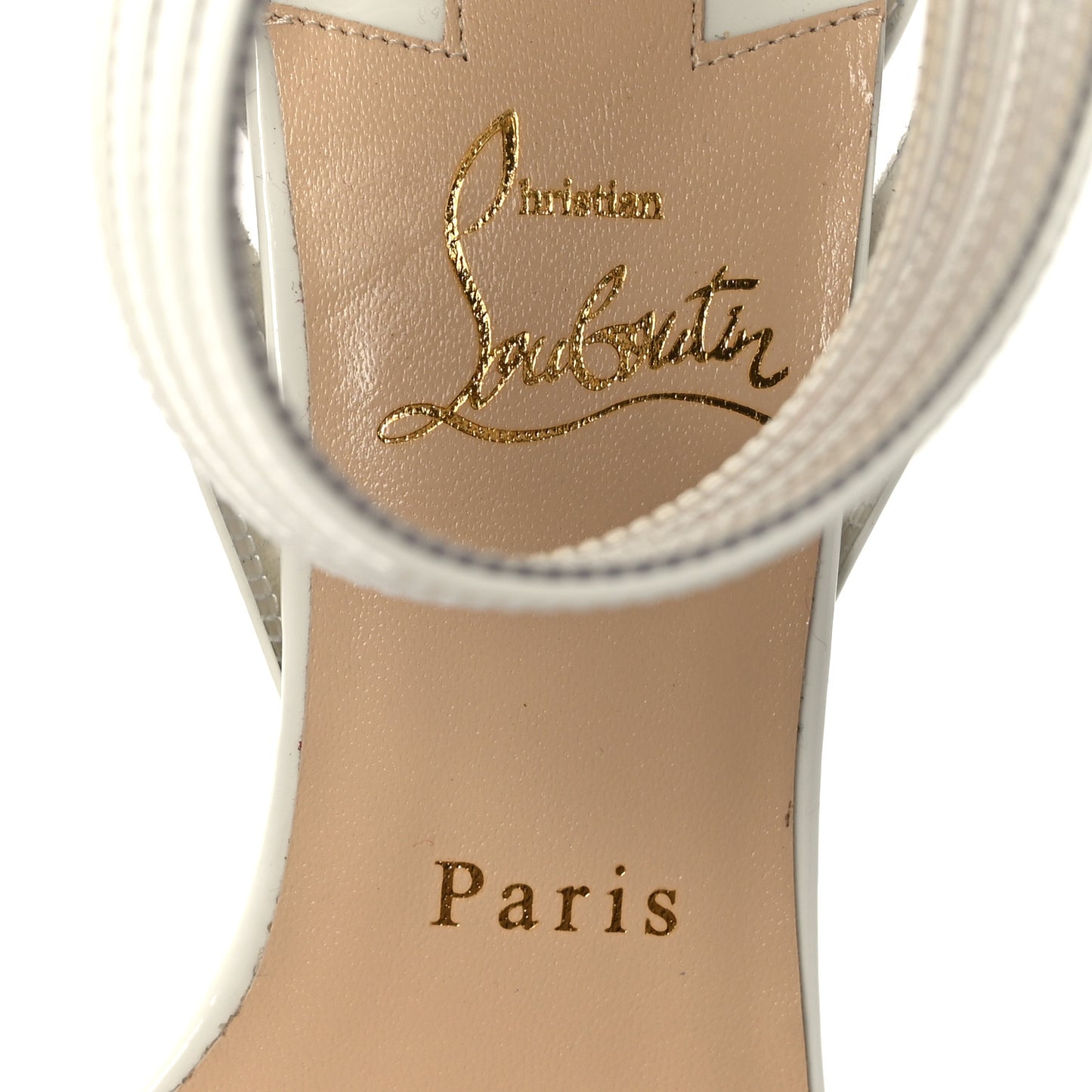 Patent PVC Myriadiam 85 Pumps 38 Snow