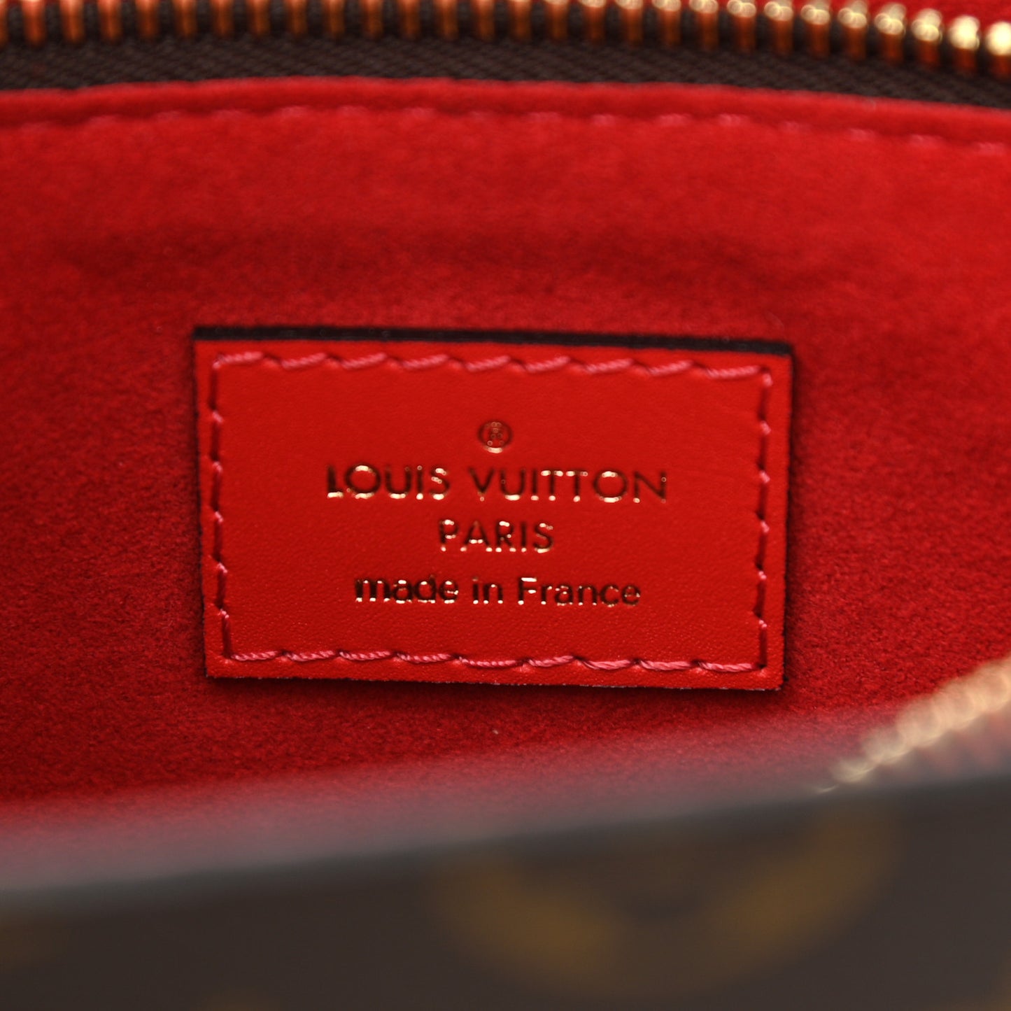 Monogram Flower Tote Coquelicot
