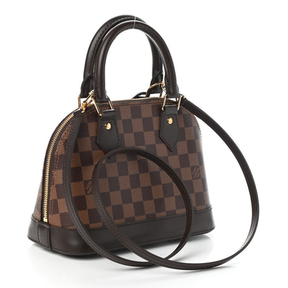 Louis Vuitton Damier Ebene Alma BB 3 of 8