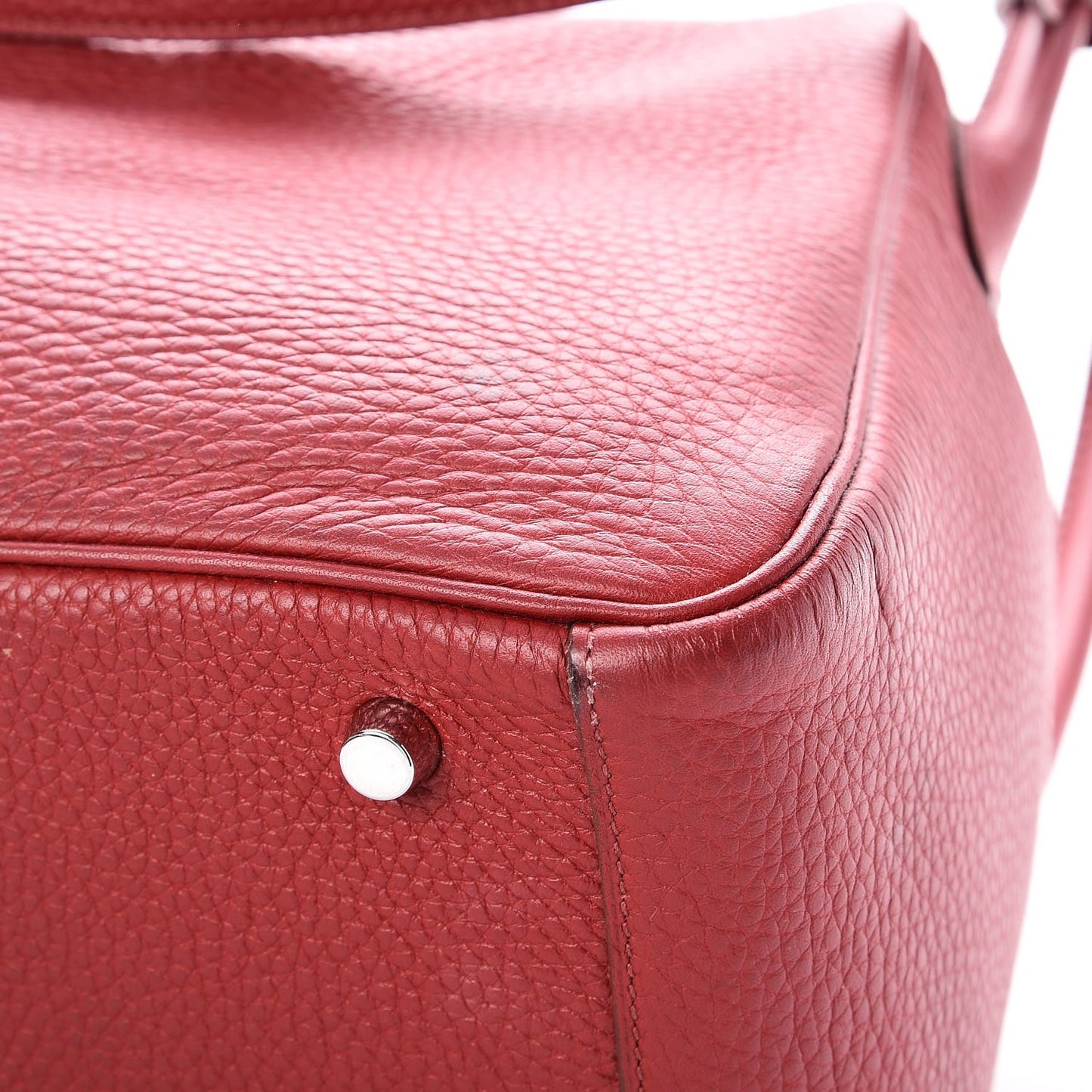 Taurillon Clemence Lindy 30 Rouge Garance
