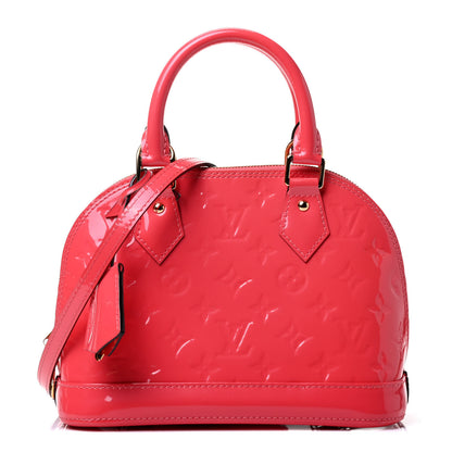 Louis Vuitton Vernis Alma BB Rose Litchi 1 of 4