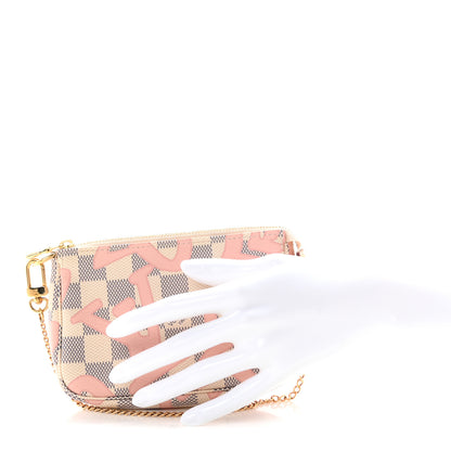 Louis Vuitton Damier Azur Tahitienne Mini Pochette Accessories 2 of 7
