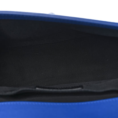 Chanel Patent Calfskin Quilted Medium Plexiglass Boy Flap Blue 6 of 10