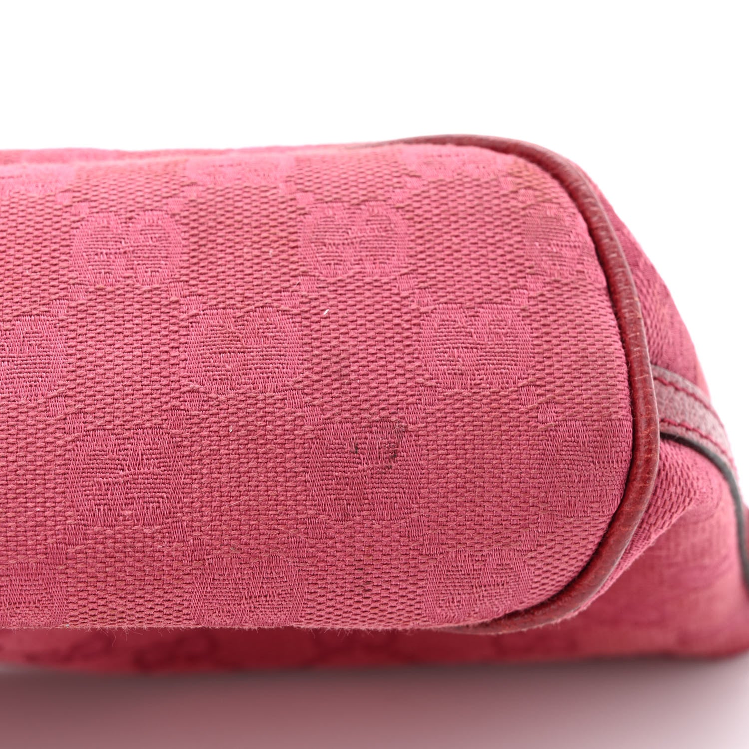 Gucci Monogram Boat Pochette Fuchsia 11 of 15