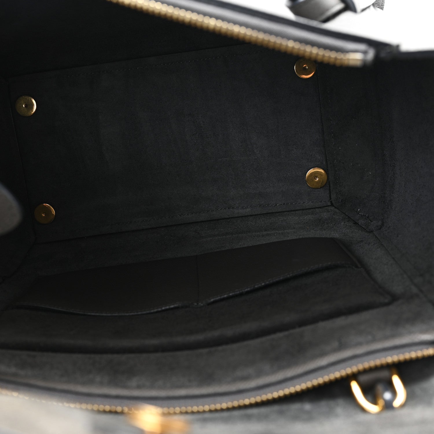 Celine Grained Calfskin Mini Belt Bag Grey 5 of 11