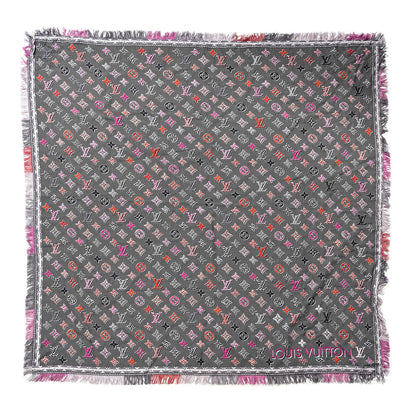 Louis Vuitton Wool ABC Monogram Shawl Pink 1 of 4