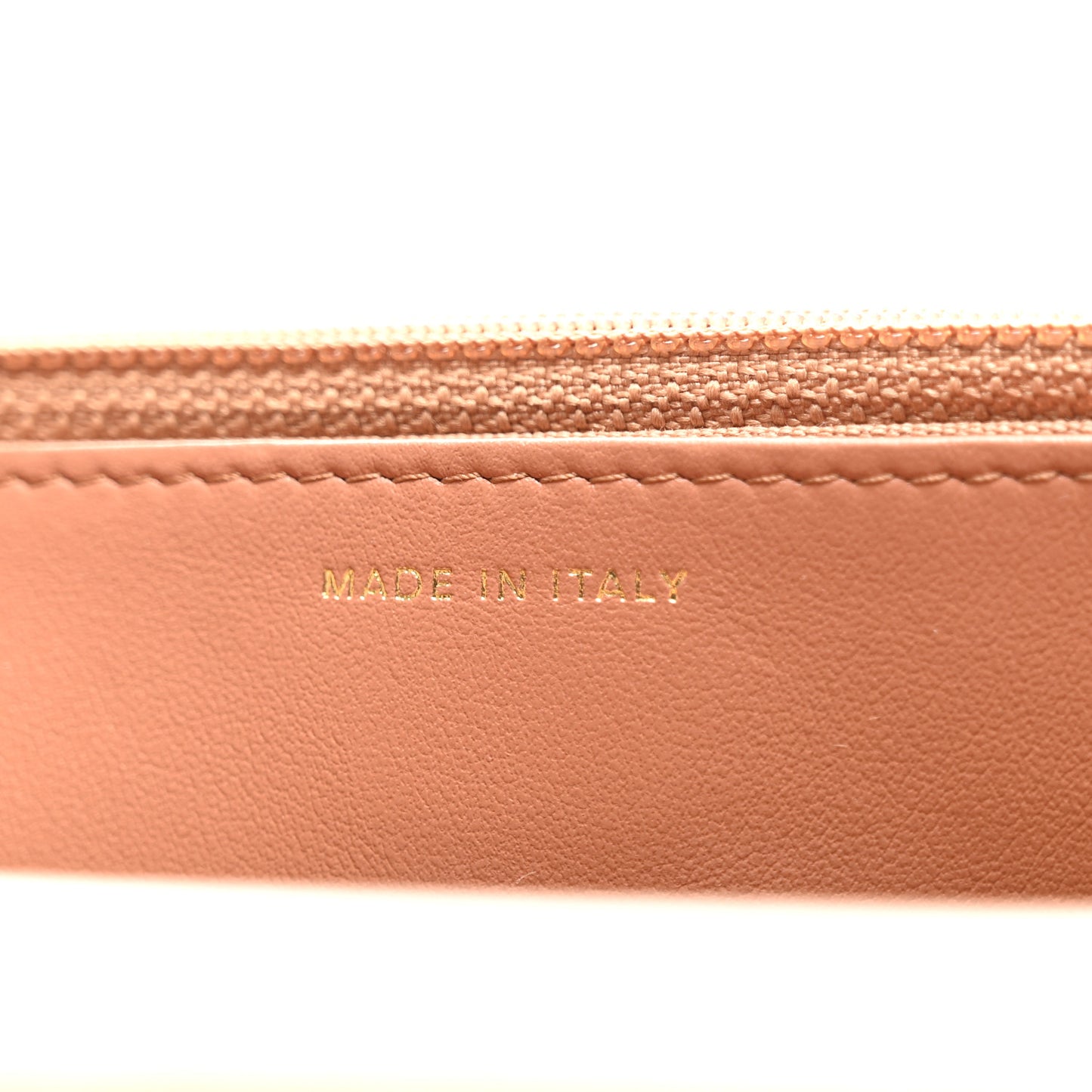 Lambskin Quilted Chanel 19 Wallet On Chain WOC Brown