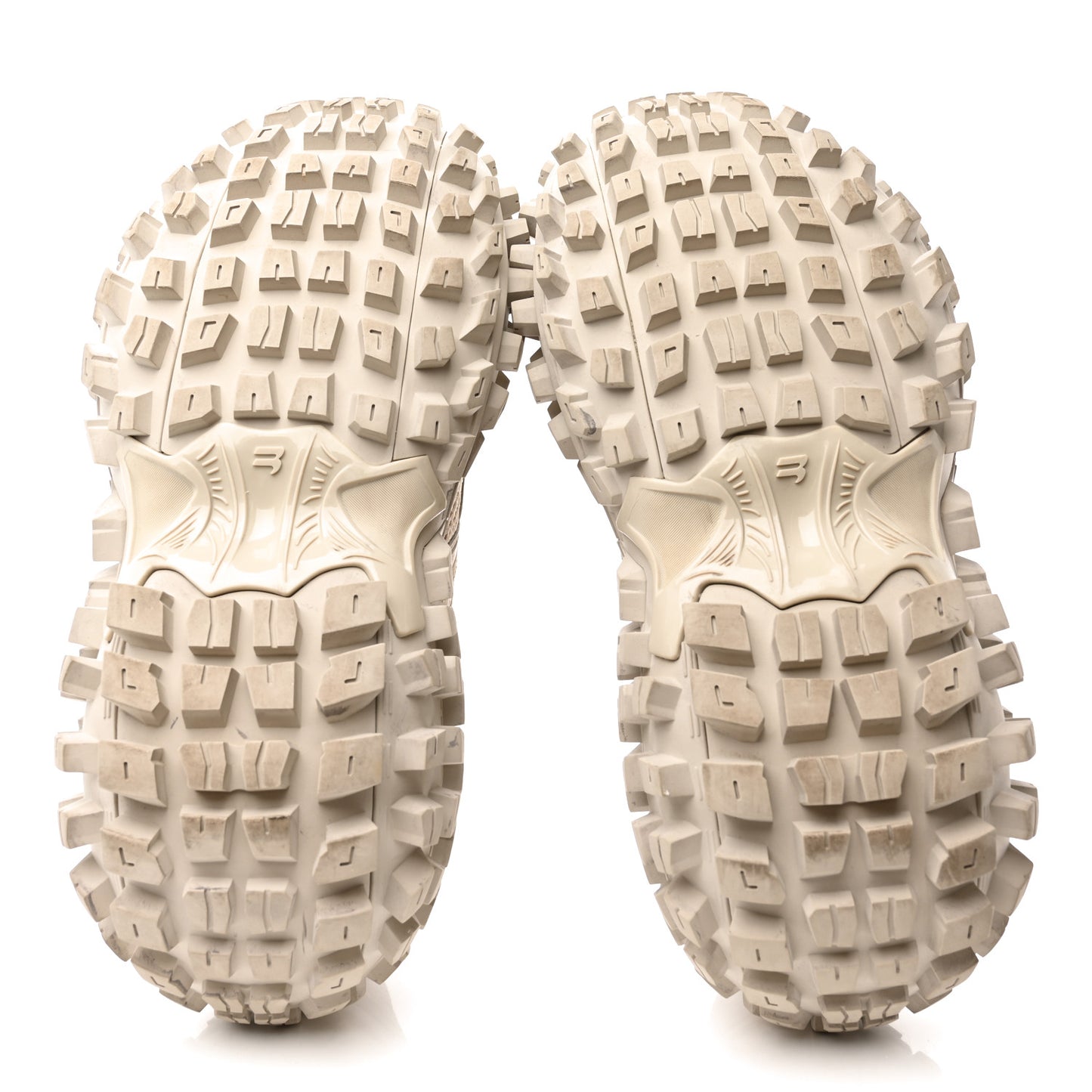 Rubber Mesh Mens Defender Sneakers 40 Monocolor Beige