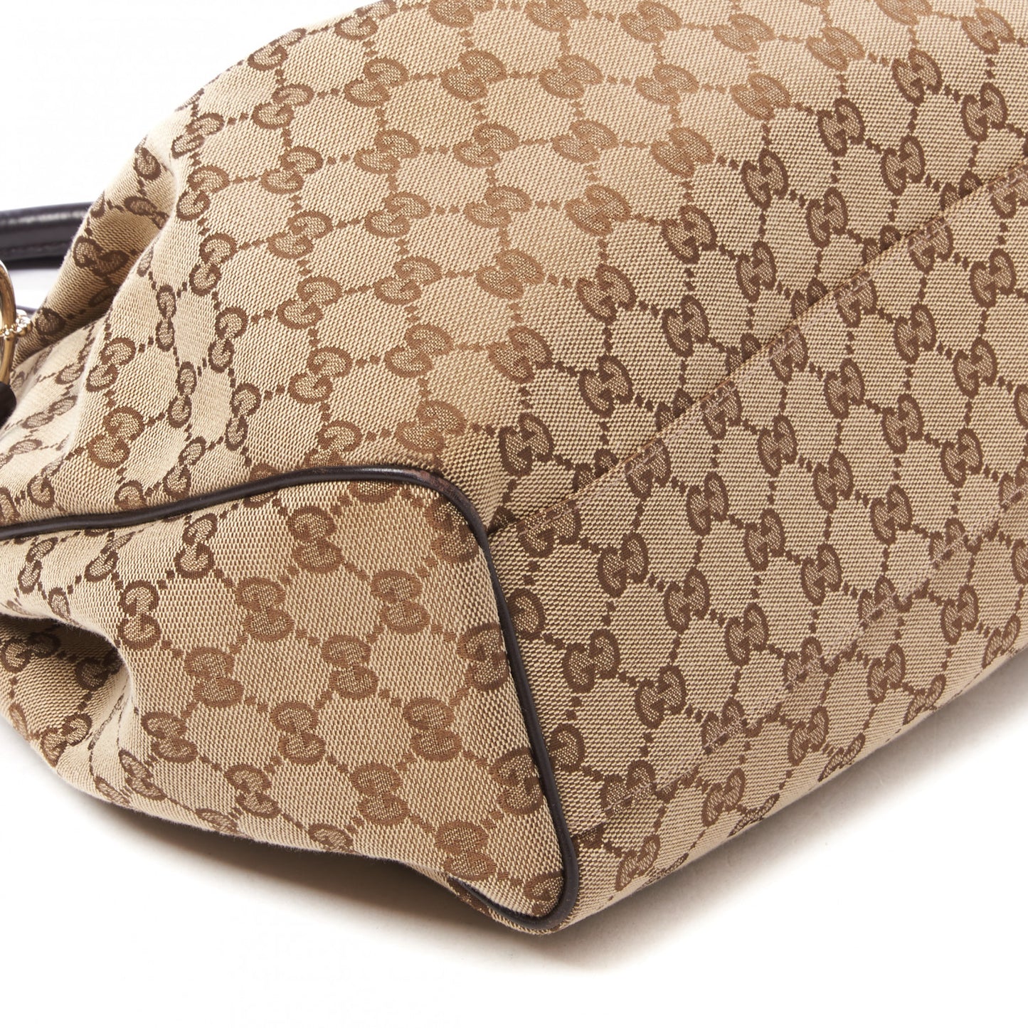 Monogram Medium Sukey Tote Dark Brown