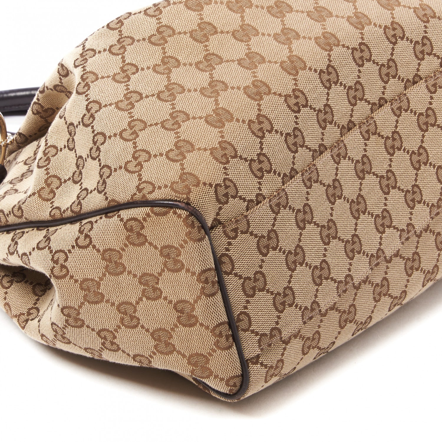 Gucci Monogram Medium Sukey Tote Dark Brown 6 of 10