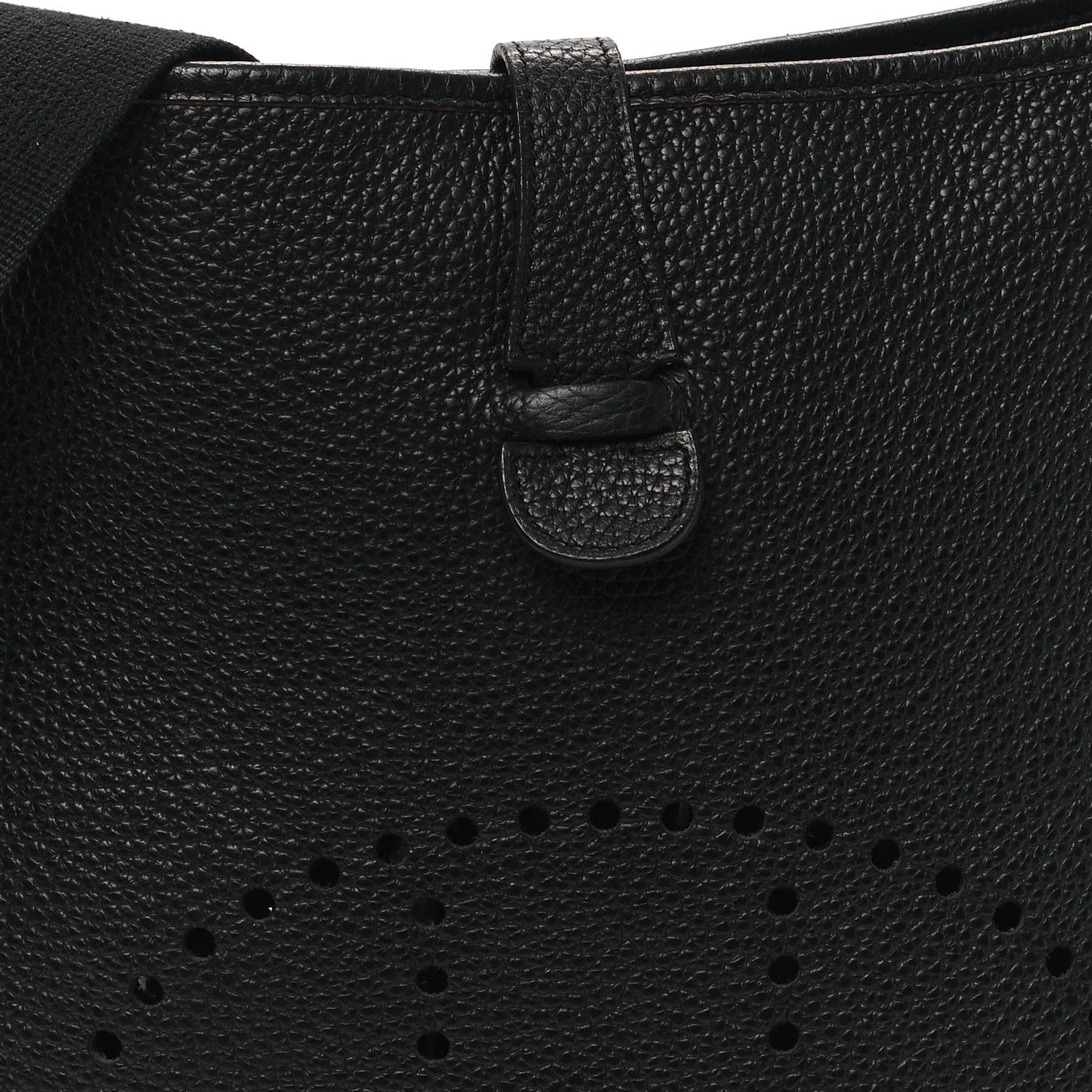 Hermes Taurillon Clemence Evelyne GM Black 8 of 12