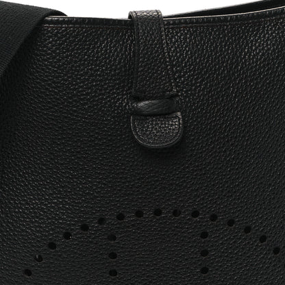 Hermes Taurillon Clemence Evelyne GM Black 8 of 12