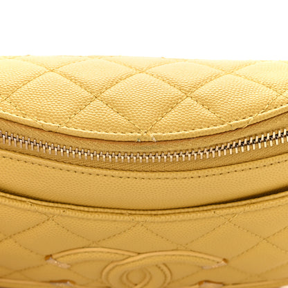 Chanel Caviar Quilted Filigree Waist Bag Yellow 11 of 15