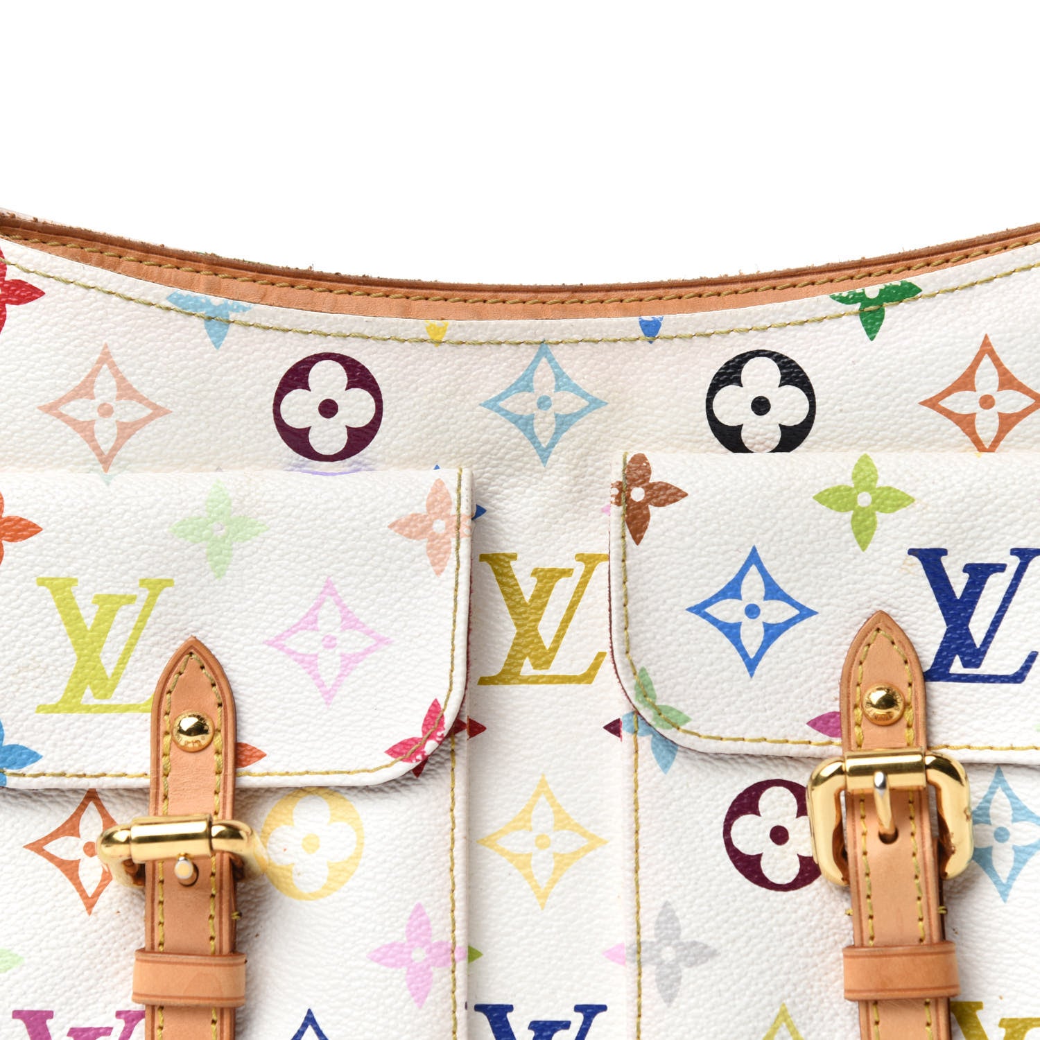 Louis Vuitton Monogram Multicolor Lodge PM White 10 of 10