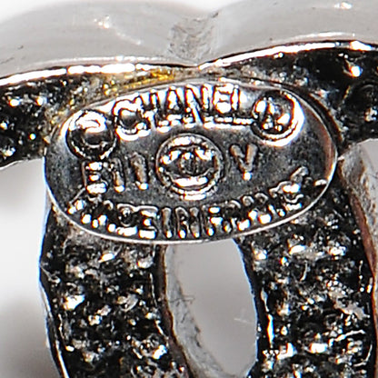 Chanel CC Bead Drop Earrings Black 3 of 4