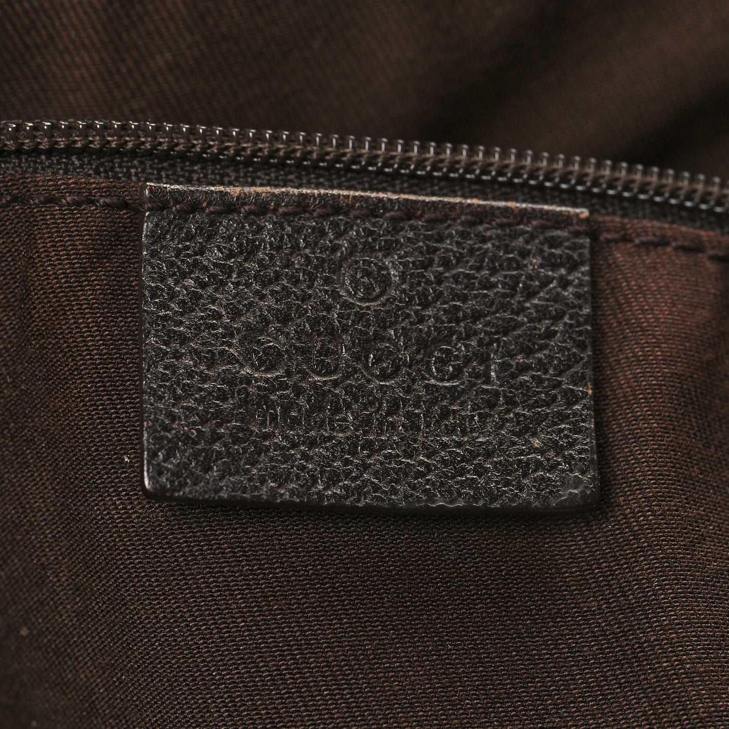Monogram Medium Abbey Shoulder Bag Dark Brown