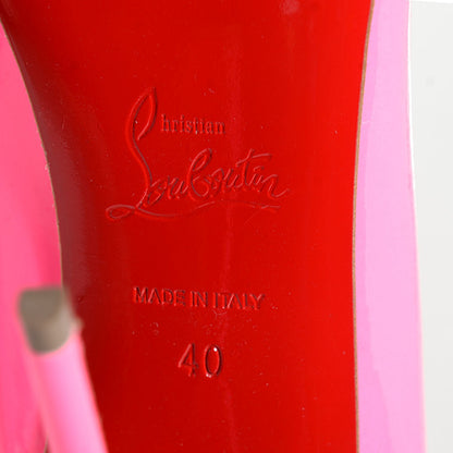 Christian Louboutin Patent So Kate 120 Pumps 40 Shocking Pink 6 of 7
