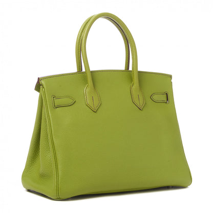 Hermes Togo Birkin 30 Vert Anis 3 of 29