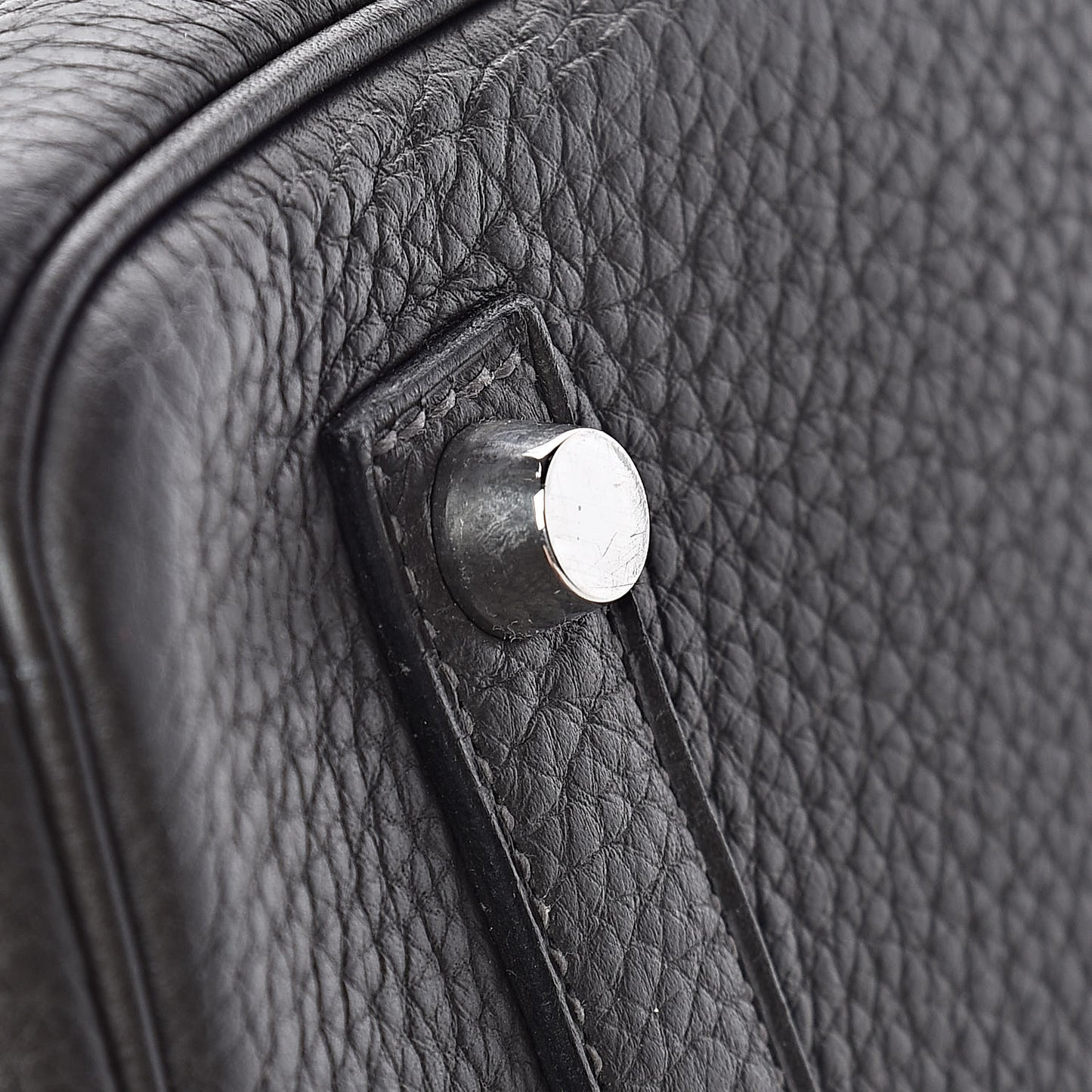 Taurillon Clemence Birkin 35 Graphite