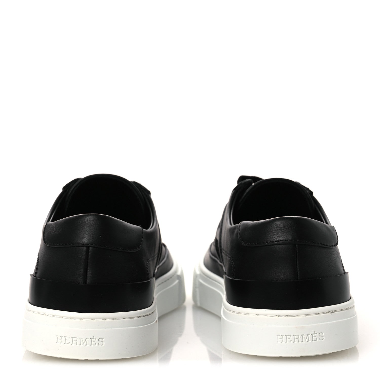 Hermes Calfskin Deep Sneakers 39 Black 6 of 11