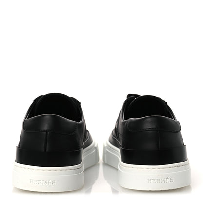 Hermes Calfskin Deep Sneakers 39 Black 6 of 11