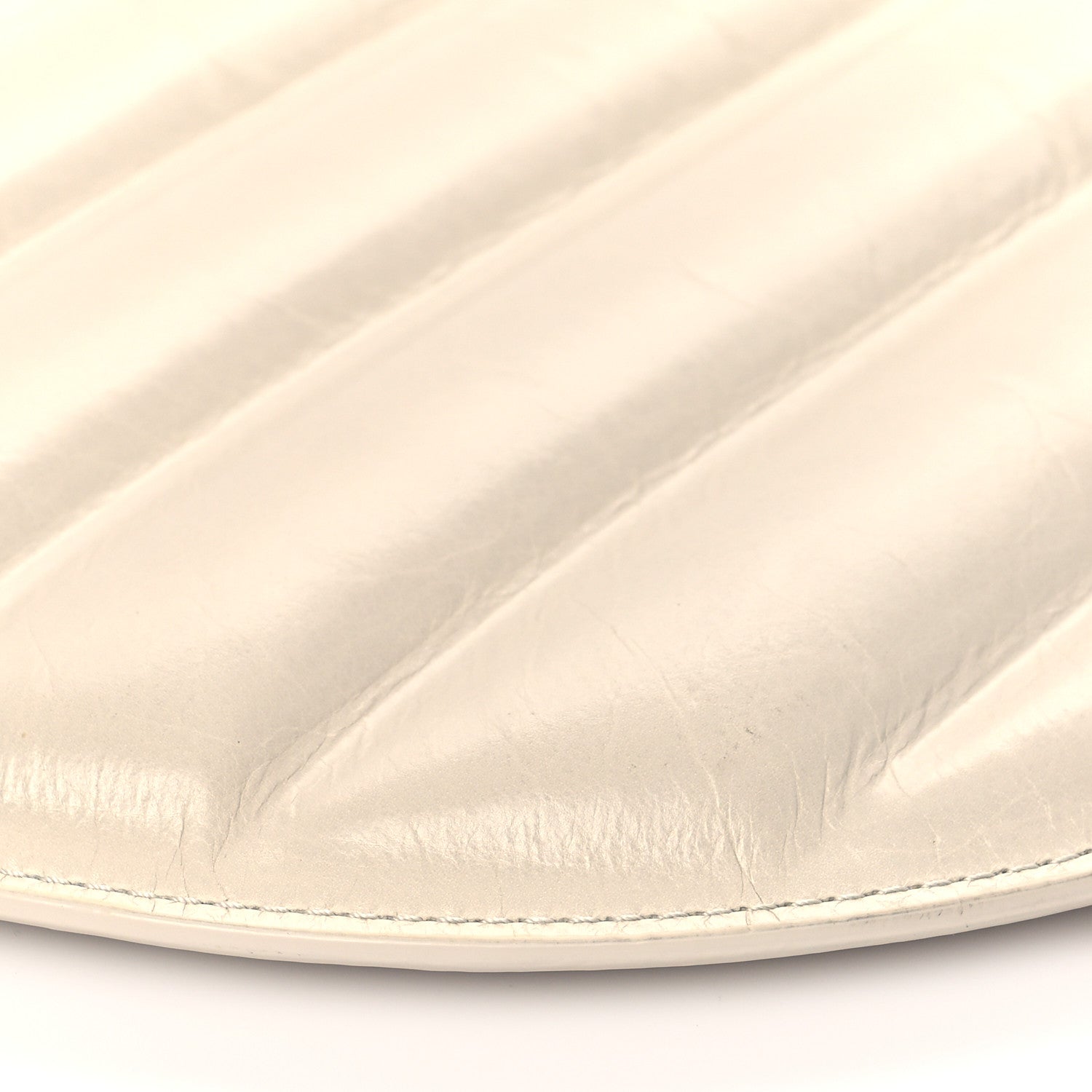 Bottega Veneta Lambskin Quilted The Rim Cream 7 of 8