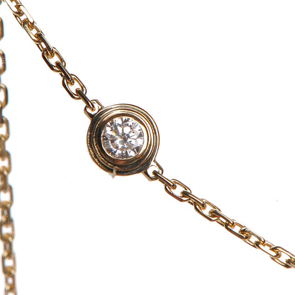Cartier 18K Yellow Gold Diamond XS D'Amour Bracelet 5 of 14