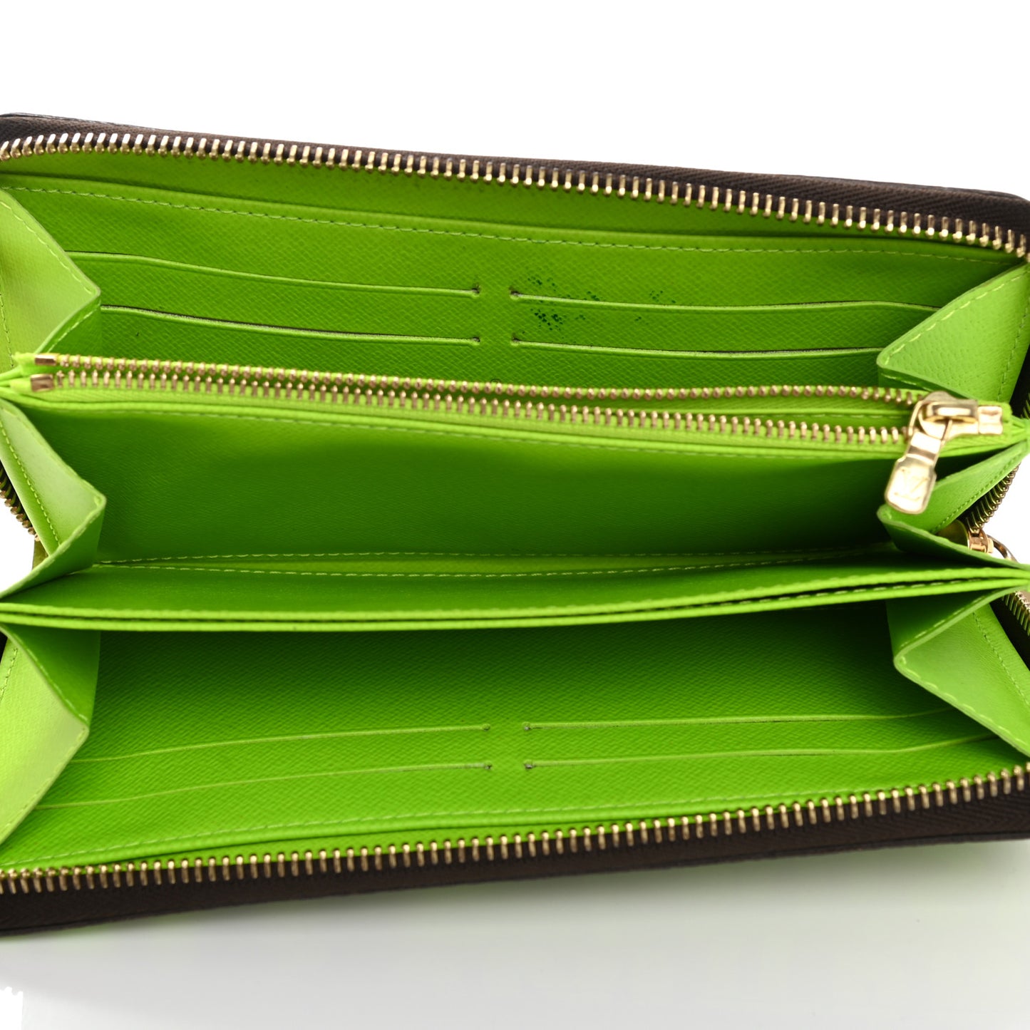 Monogram Graffiti Zippy Wallet Green